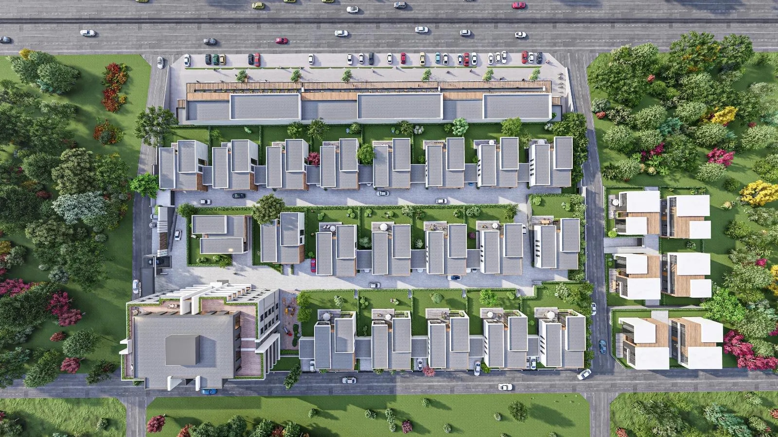 Mimariden vaziyet planına İnci Alyans - Genel Görünüm 5/11