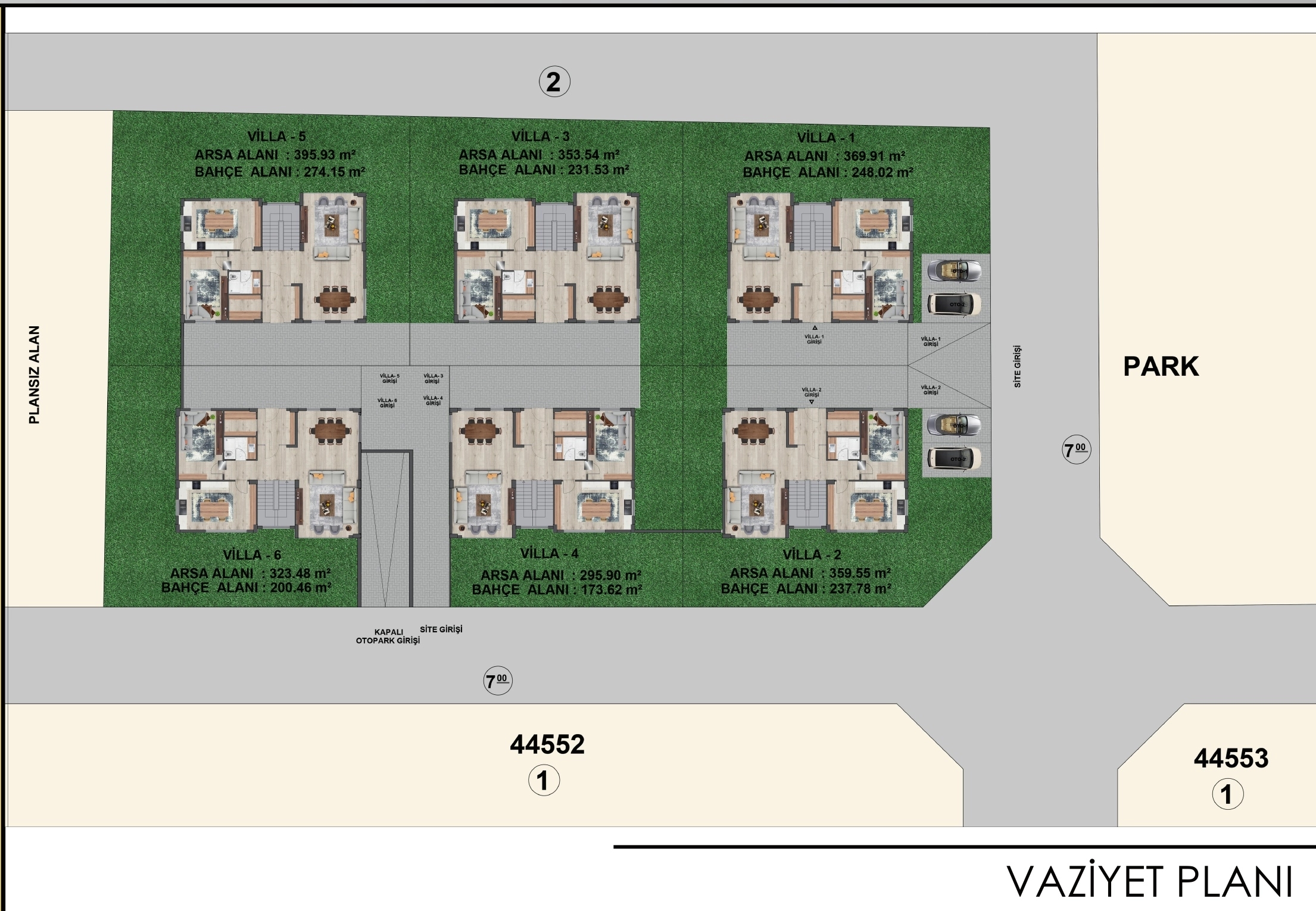 6 Villa Vaziyet
